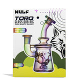 (WATER PIPE) WULF GLASS "TORQ" - FULL COLOR