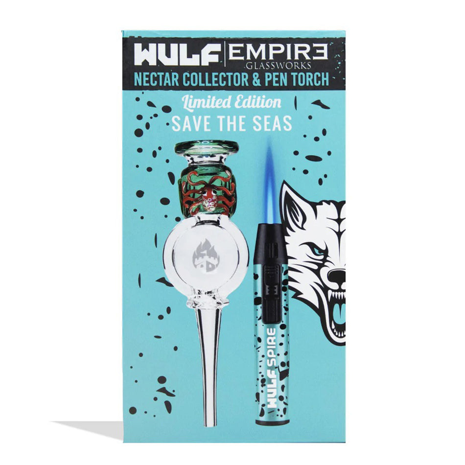 (NECTAR STRAW) WULF X EMPIRE GLASSWORKS KIT - SAVE THE SEAS