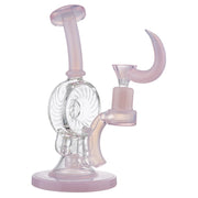 (RECYCLER) 9" GENE CYCLONE BIG HORN BOWL - JADE PINK