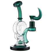 (RECYCLER) 9" GENE CYCLONE BIG HORN BOWL - TEAL