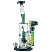 (WATER PIPE) 9" GENE PERC INSIDE PIPE - TEAL