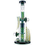 (WATER PIPE) 9" GENE PERC INSIDE PIPE - TEAL