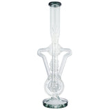 (WATER PIPE) 15.5" MULTI PERC LOOKAH STYLE - TEAL