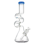 (WATER PIPE) 15" ZONG 9MM THICK - JADE BLUE