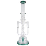 (WATER PIPE) 19" DOUBLE WHEEL LOOKAH STYLE - DARK GREEN