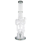 (WATER PIPE) 19" DOUBLE WHEEL LOOKAH STYLE - GREY