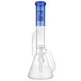 (WATER PIPE) 17" KRAVE DOUBLE HAND GRIP RECYCLING BEAKER - BLUE