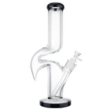 (WATER PIPE) 14" STRAIGHT ZONG 9mm THICK - BLACK