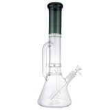 (WATER PIPE) 17" DOUBLE HAND GRIP AND PERC - GREY