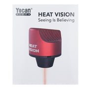(VAPORIZER) YOCAN BLACK HEAT VSION THERMOMETER CARB CAB - RED