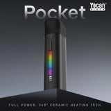 (VAPORIZER) YOCAN BLACK POCKET KIT - JET BLACK