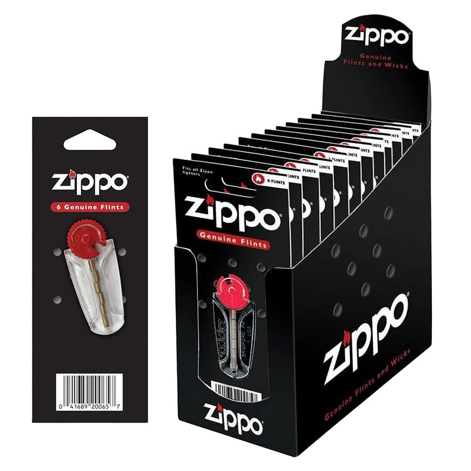 (ZIPPO) GENUINE FLINTS 24CT