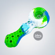 (SILICONE) STRATUS 4 INCH BEE SPOON PIPE - SEATTLE
