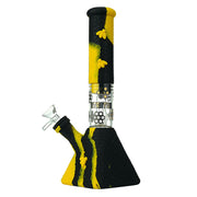 (SILICONE) STRATUS BEE WATER PIPE PYRAMID BOTTOM - SOL