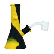 (SILICONE) 5" STRATUS TRAVELER 2 IN 1 WATER PIPE - SOL