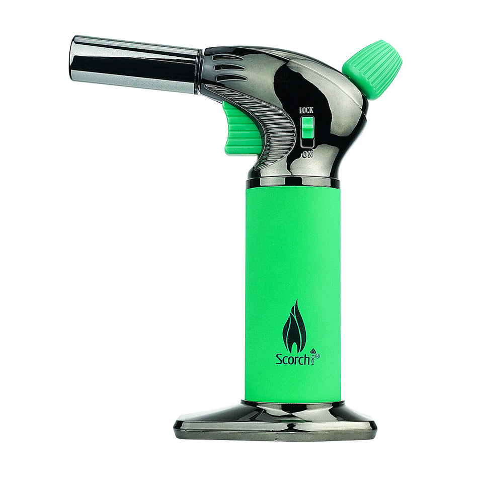 (TORCH) SCORCH NEON SUPER POWERFUL - GREEN/CHROME