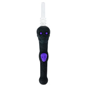 (SILICONE) STRATUS 7 INCH SKULL DIPPER NC - PANTHER BLACK