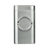 (DUGOUT) CHROMIUM CRUSHER WITH GRINDER - SILVER