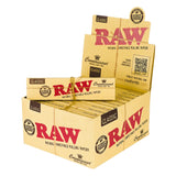 (PAPER) RAW CLASSIC CONNOISSEUR PAPERS - KINGSIZE SLIM + TIPS 24CT