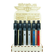 STRATUS SQUARE 500mAh BATTERY WITE USB CHARGER- 24CT DISPLAY