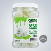 OOZE SILICONE CONTAINERS GLOW IN THE DARK 5ml - 75ct