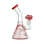 (RIG) 6" OIL RIG WATER PIPE - CL869 - RED