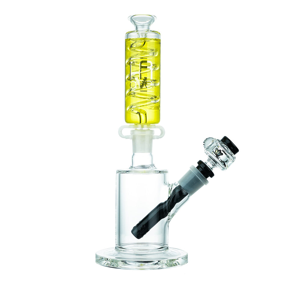 (FREEZABLE) KRAVE 10.5" WATER PIPE - YELLOW