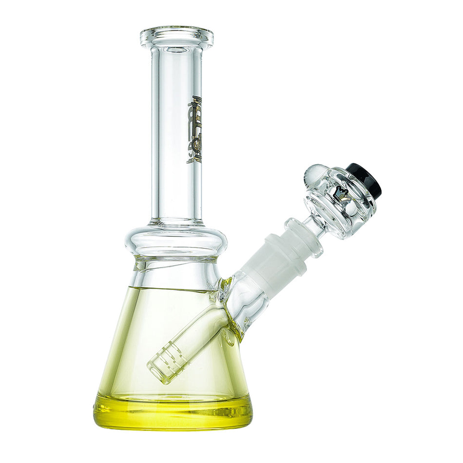 (FREEZABLE) 7.5" KRAVE WATER PIPE - YELLOW