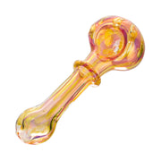 (HAND PIPE) 3.5" ONE RING ROSEGOLD FUME