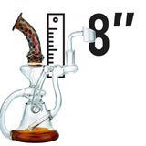 (RECYCLER) 8" HONEYCOMB - AMBER