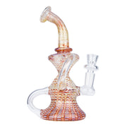 (RECYCLER) 8" FEATHER STYLE 3 JOINT - RED