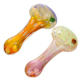 (HAND PIPE) 4" CANDY HONEYCOMB HEAD - GREEN