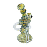 (RECYCLER) 7.5" DOTTED COLOR RECYCLER - BLUE