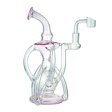 (RECYCLER) 9" SHINY 7 SHOOTER RECYCLER - PINK