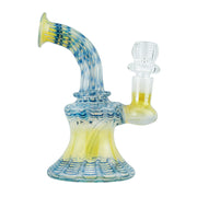 (RIG) 5" FEATHER STYLE PIPE - BLUE