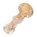 (HAND PIPE) 3.5" WINGS WITH COLOR CHANGE - RED