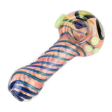 (HAND PIPE) 3.5" FLOWER ON BOWL