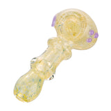 (HAND PIPE) 3.5" DOUBLE RING - PURPLE