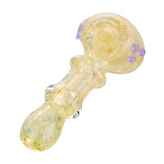 (HAND PIPE) 3.5" DOUBLE RING - PURPLE