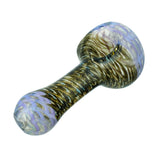 (HAND PIPE) 3.5" TWO TONE SPOON PIPE