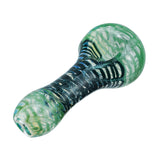 (HAND PIPE) 3.5" TWO TONE SPOON PIPE