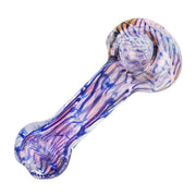 (HAND PIPE) 4" - BLUE/GOLD