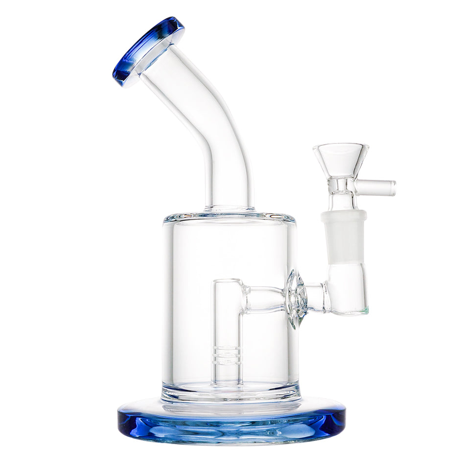 (RIG) 7 INCH HEAVY BASE STRAIGHT - BLUE