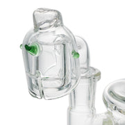 (CARB CAP) GLASS HELMET - GREEN