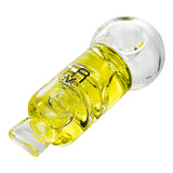 (FREEZABLE) KRAVE COIL HAND PIPE - YELLOW