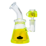 (FREEZABLE) 6.5" RIG WATER PIPE - SLIME GREEN