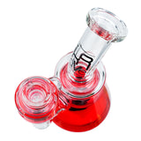 (FREEZABLE) 6.5" RIG WATER PIPE - RED