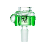 (FREEZABLE) KRAVE 7" FREEZABLE INLINE WATER PIPE - GREEN