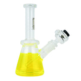 (FREEZABLE) 7.5" KRAVE WATER PIPE - UV LIME