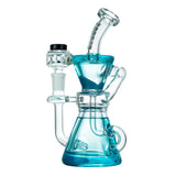 (FREEZABLE) KRAVE 6.5" RECYCLER - SLIME TEAL